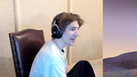 XQC explains why he can't sleep as he drinks GFUEL...