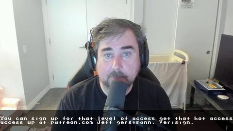 Jeff Gerstmann closing his first live solo podcast on a sad note (after leaving Giant Bomb)