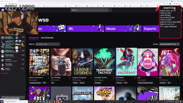 Boxbox made the first subathon