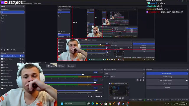 Jynxi finds out mooda was not adhering to the fps cap rule in his $100k Fortnite tournament