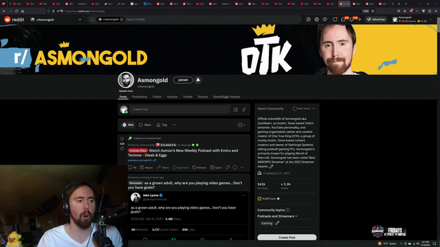 Asmongold wants to make AI art of popular artists without their consent just to make them mad