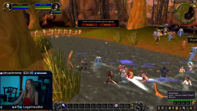 Mitch's Girlfriend learns to play WoW