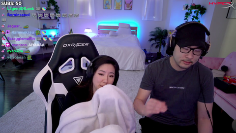 Fuslie and PeterParkTV talk about Pokimane