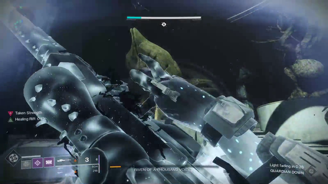 Destiny 2 raid team wipes milliseconds before victory.