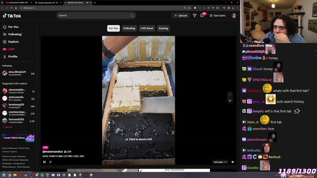 Zoil forgets to close his tabs before going live
