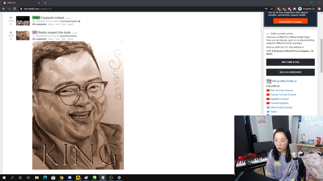 Lily on Dr. K helping her