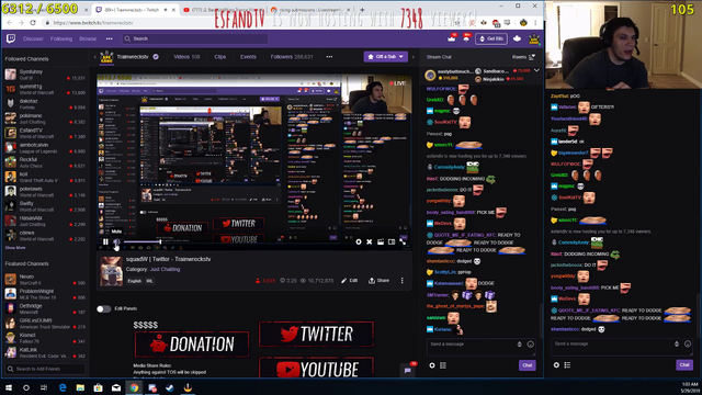 Train welcomes a big Esfand host with the 200 IQ sellout loop.