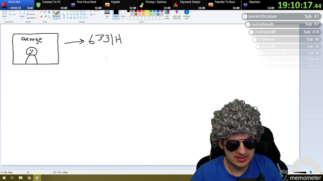 Scammer convincingly pretends to be two people at once