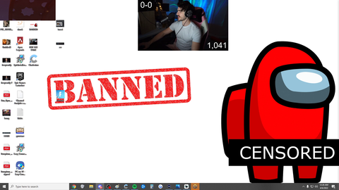 Streamer explains why he got banned.