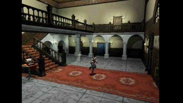 Dunkey gets jumpscared in Resident Evil