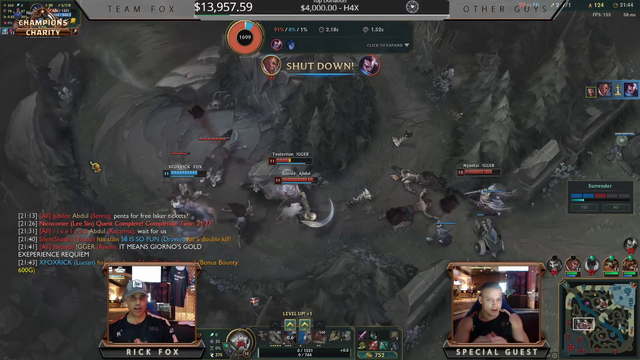Rick Fox gets the cleanest Penta of all time