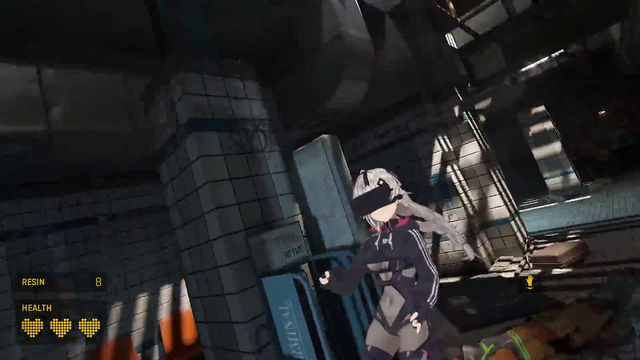 When you forget you have a VR headset on