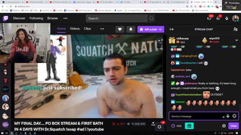 Mizkif got embarrassed when Poki joined the chat
