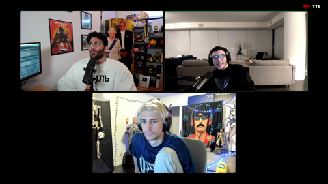 Hasan hits us with a top of a hour AD break in the middle of a heated argument