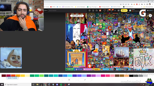 UN meeting on r/place are heating up against France LULW