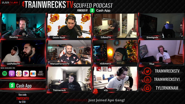 Was Trainwrecks sub only give away against TOS?