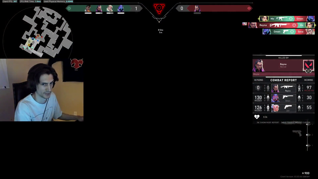 xQcOW Beating around the Bush