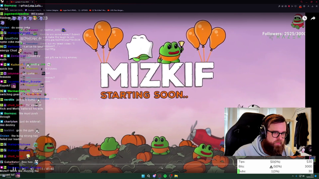 Mizkif opens up about his suicide attempt on his alt stream