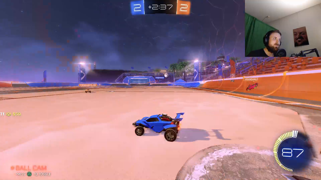 Forsen held hostage by 5 snipers in rocket league