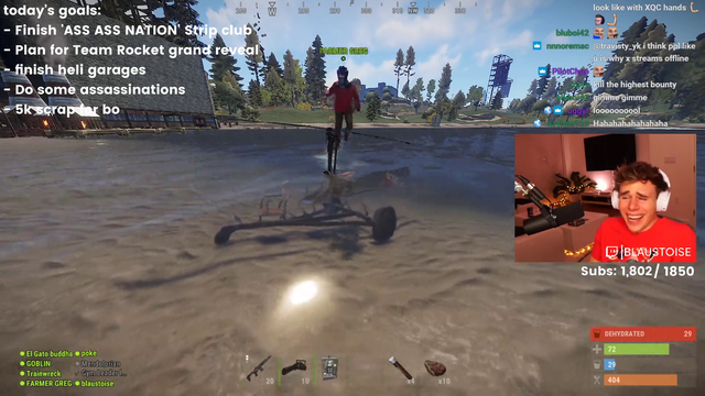 Team Rocket tries to get their heli out