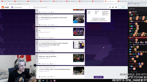 xQc reacts to Korean streamer reacting to xQc reacting to Korean streamer reacting to xQc