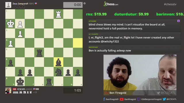 Donator challenges a GM of chess