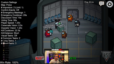 Earthquake on Jakenbake's stream