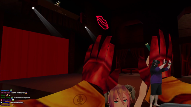 Esfand gets a reminder in VRChat about Jinny.