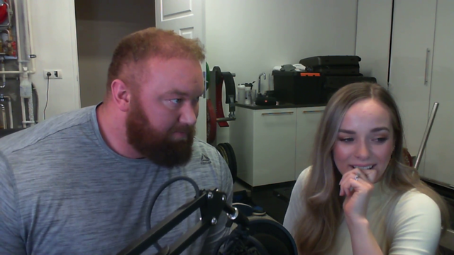 Hafthor Bjornsson sings me Happy Birthday