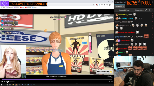 look at Hasan's face