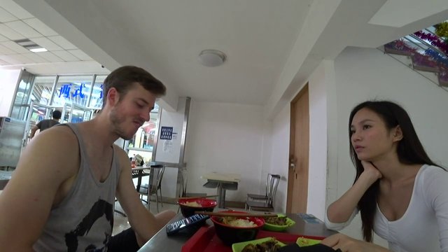 jake is too scared to eat ass