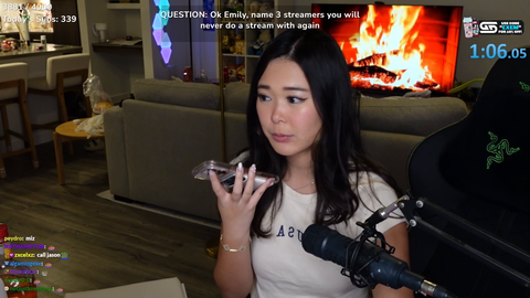 Emily has a slip of the tongue