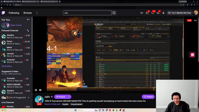 A large amount of competitors in the WoW dueling tournament are extremely mad because the tournament uses a Buchholz tiebreaker system that eliminated a bunch of people based on how hard their bracket happened to be, basically RNG’d out the tourney