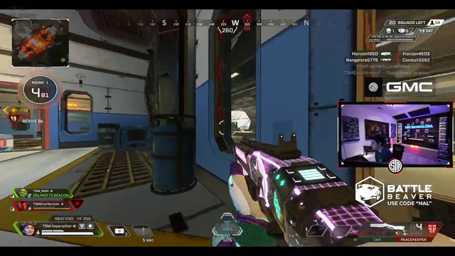 Apex Pro teaches viewers how to skip rocks on stream