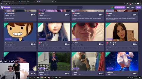 Jakenbake Cringes at Sliker's GF on egirl.gg