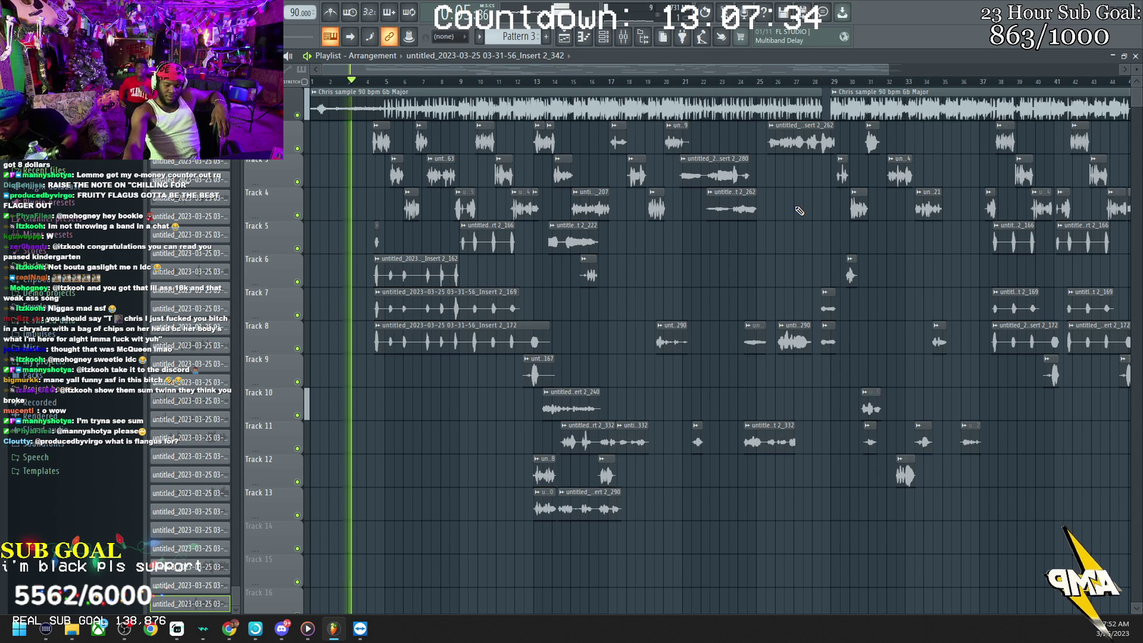 The song Chrisnxtdoor & T-Pain made on stream together