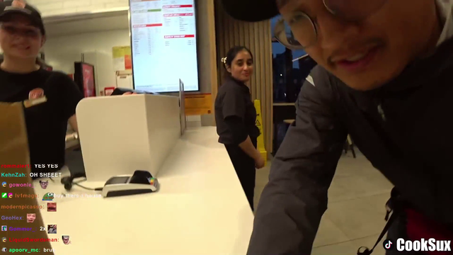 Double shirt rip at BurgerKing