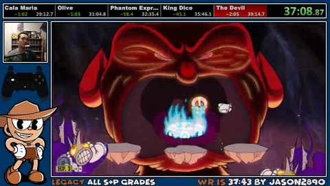 TheMexicanRunner Cuphead new world record [Win]