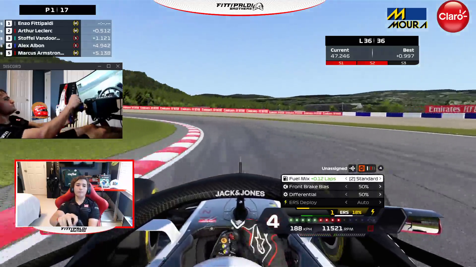 Enzo Fittipaldi - First winner of the F1 2021 Austria GP