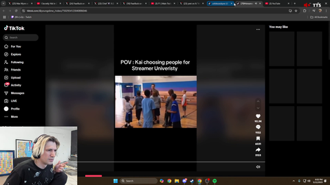 Kai choosing people for Streamers University