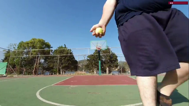 Greek has not thrown a ball in years!