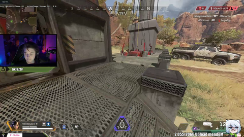 Mendokusaii gets frustrated when he notices Respawn fixed the infinite flying glitch in Apex Legends