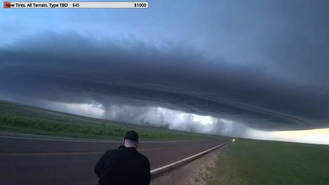 Twitch storm chaser with an absolute UNIT of a storm..