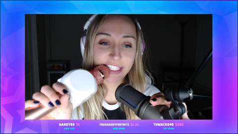 Ninjas wife aka "lil sweetie" dropping a diss track on xQc