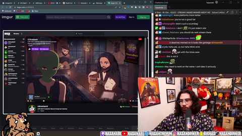 Hasan discovers Kick.com is a Twitch embed