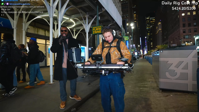 ARIatHOME has another banger passerby who wanted to freestyle