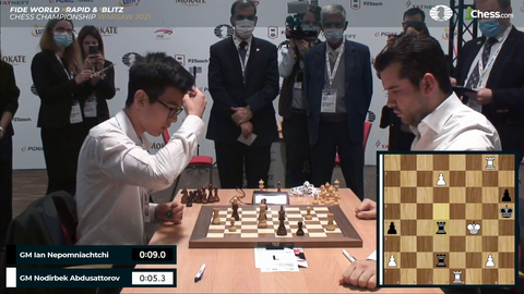17 year old Nodirbek Abdusattorov wins World Rapid Chess Championship