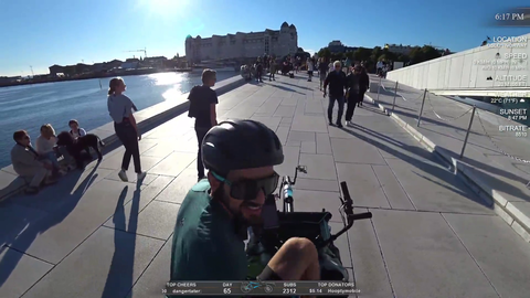 Hitch and Sarah arrive in Oslo after 65 days of cycling through Europe