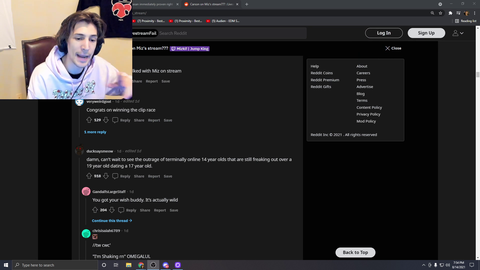 xQc's take on Carson talking to underaged girls