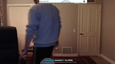 Drippywreckstv does the stanky leg